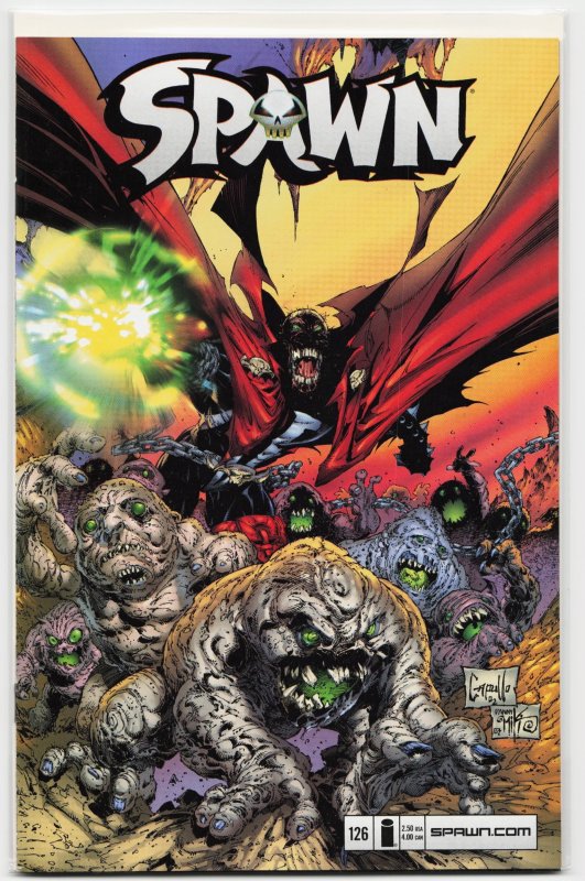 Spawn #126 (Image Comics, 2003), raw, ungraded comic book — front cover