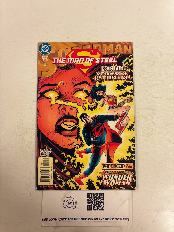 Superman the Man of Steel #127 (DC Comics), raw comic book in NM condition — front cover