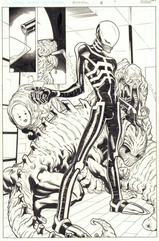 Spider-Man / Deadpool #8 (2016), raw, ungraded comic book — front cover