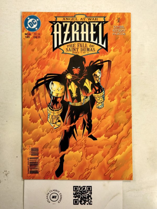 Azrael #24 (DC Comics), raw comic book in NM condition — front cover