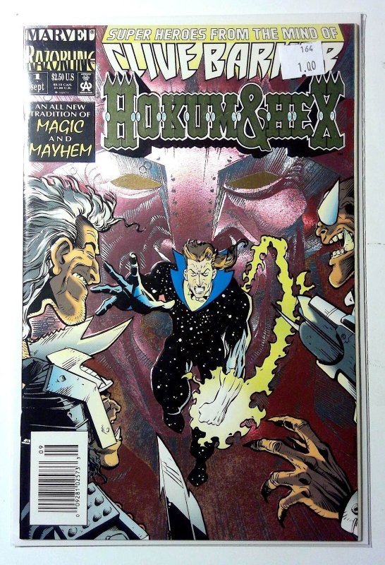 Hokum & Hex #1 (Marvel Comics, 1993), raw, ungraded comic book — front cover