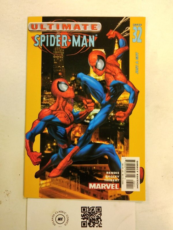 Ultimate Spider-Man #32 (Marvel Comics), raw comic book in NM condition — front cover