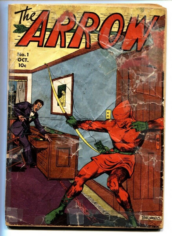 Arrow #1 (Centaur Publications, 1940), raw, ungraded comic book — front cover