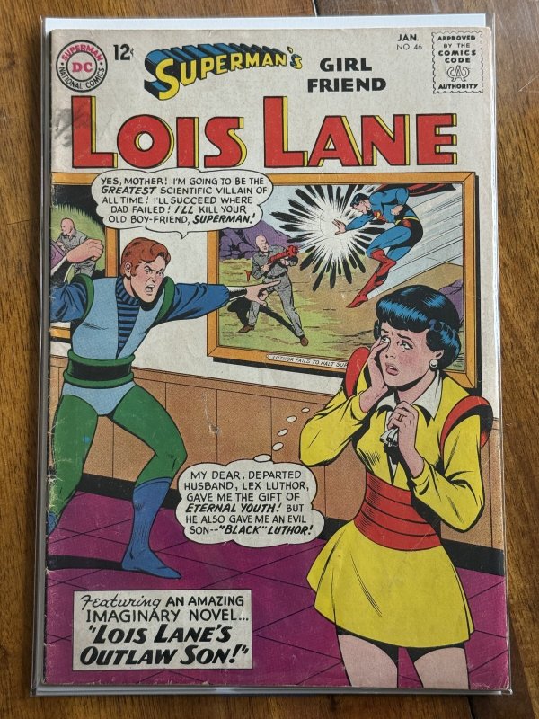 Superman's Girl Friend, Lois Lane #46 (DC Comics, 1964), raw comic book in VG+ 4.5 condition — front cover