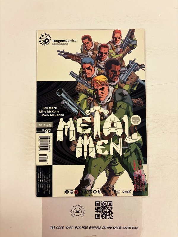 Metal Men #1 (DC Comics, 1999), raw comic book in NM condition — front cover
