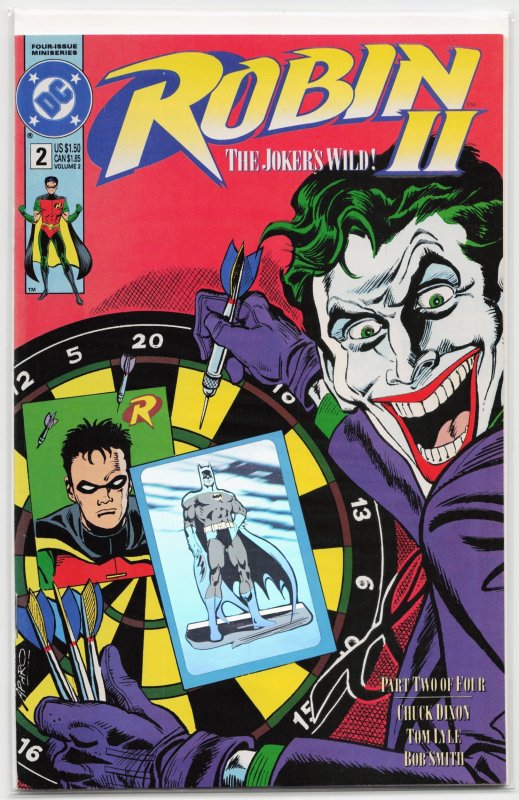 Robin II: The Joker's Wild! #2 (DC Comics, 1992), raw, ungraded comic book — front cover
