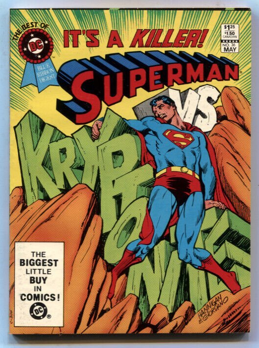 The Best of DC Digest #36 (1983), raw, ungraded comic book — front cover