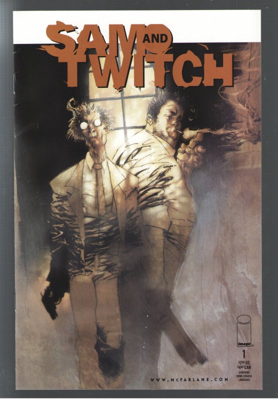 Sam and Twitch #1, raw, ungraded comic book — front cover