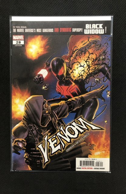Venom #28 (Marvel Comics, 2024), raw, ungraded comic book — front cover