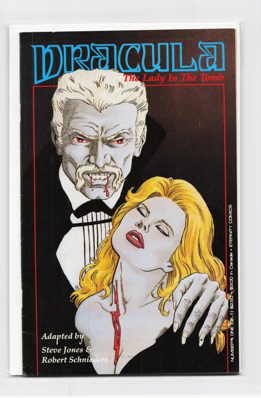 Dracula: The Lady in the Tomb (1991) Dracula (1991), raw, ungraded comic book — front cover