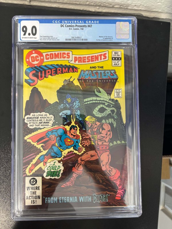 Presents #47 (DC Comics), comic book — front cover in its holder