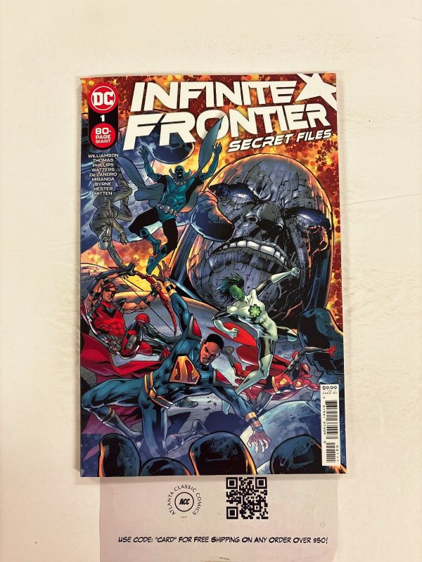 Infinite Frontier Secret Files #1 (DC Comics), raw comic book in NM condition — front cover