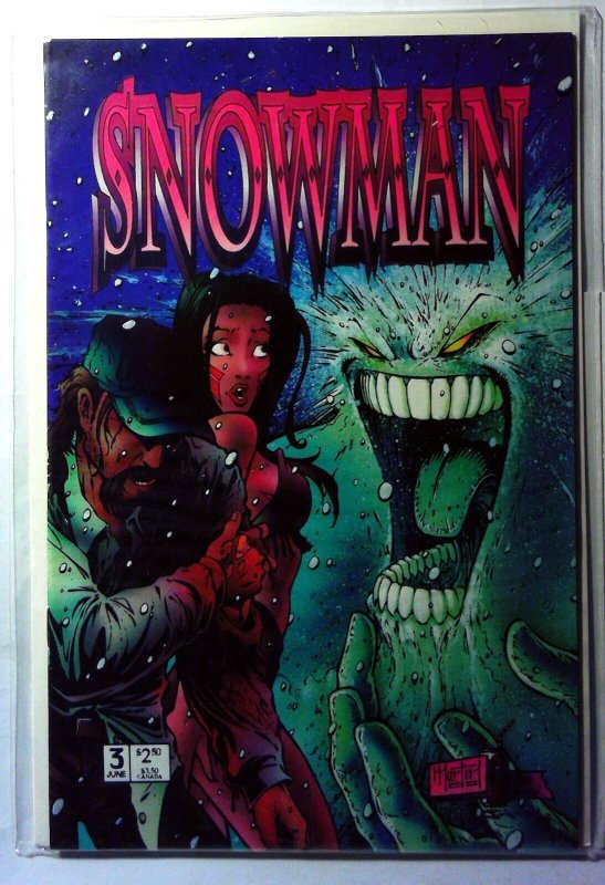 Snowman #3 (1996), raw, ungraded comic book — front cover