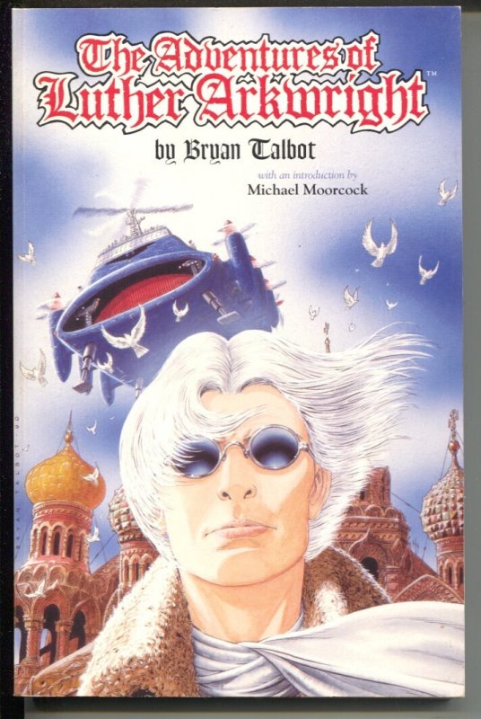 Adventures of Luther Arkwright-Bryan Talbot-1999-PB-VG/FN, raw comic book in VG/FN condition — front cover