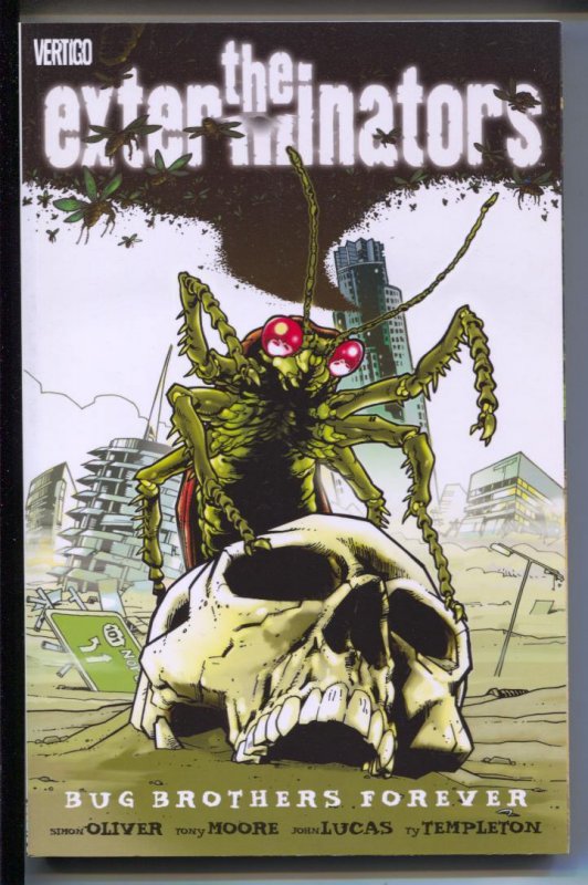 Exterminators: Bug Brothers Forever-Vol. 5-Simon Oliver-TPB-trade, raw, ungraded comic book — front cover