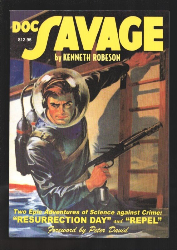 Doc Savage #2 (2006), raw, ungraded comic book — front cover