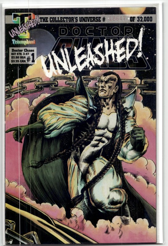 Doctor Chaos #1 (1993), raw, ungraded comic book — front cover