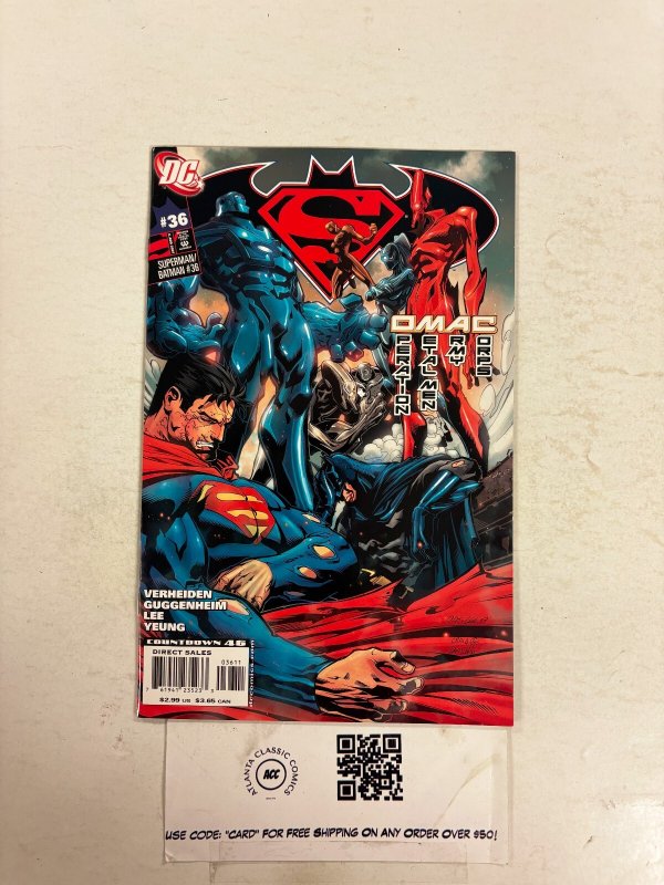 Superman Batman #36 (DC Comics), raw comic book in NM condition — front cover