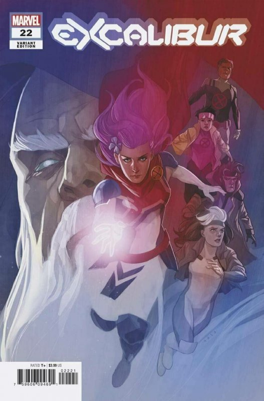 Excalibur #22 (Marvel Comics, 2019), raw comic book in VF/NM condition — front cover