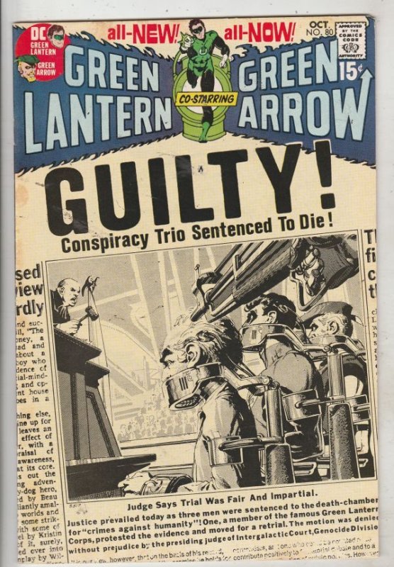 Green Lantern #80 (DC Comics, 1960), comic book — front cover in its holder