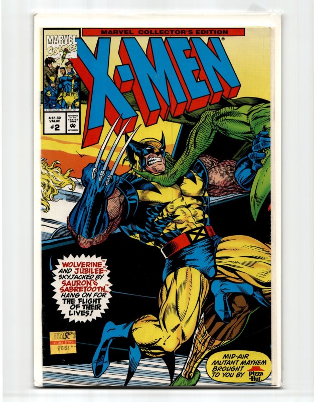 The X-Men Collector's Edition #2 (1993), raw, ungraded comic book — front cover