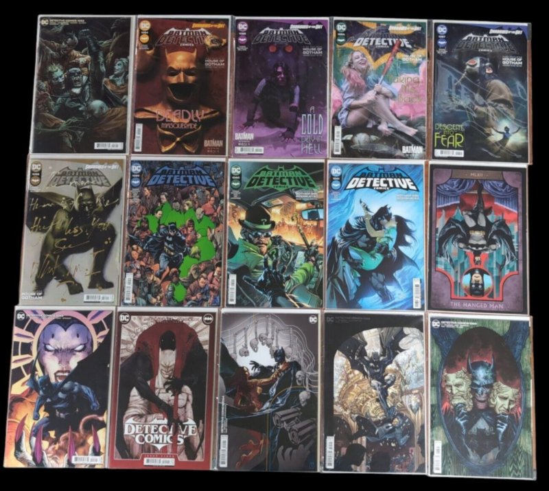 Detective Comics #1053-1084 Run Lot + Annual + Variants Tamaki 2016 DC Comics (DC Comics, 2016), raw, ungraded comic book — front cover