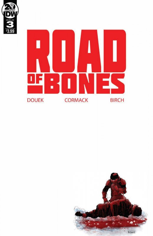 Road of Bones #3 (IDW Publishing, 2019), raw comic book in VF/NM condition — front cover