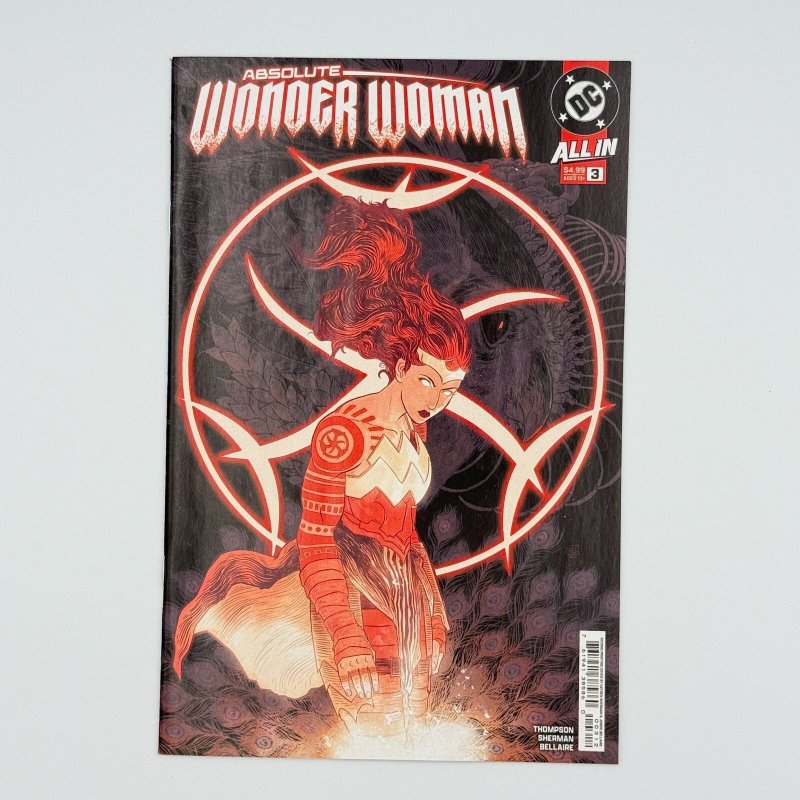 Absolute Wonder Woman #3 (DC Comics, 2024), raw comic book in NM condition — front cover