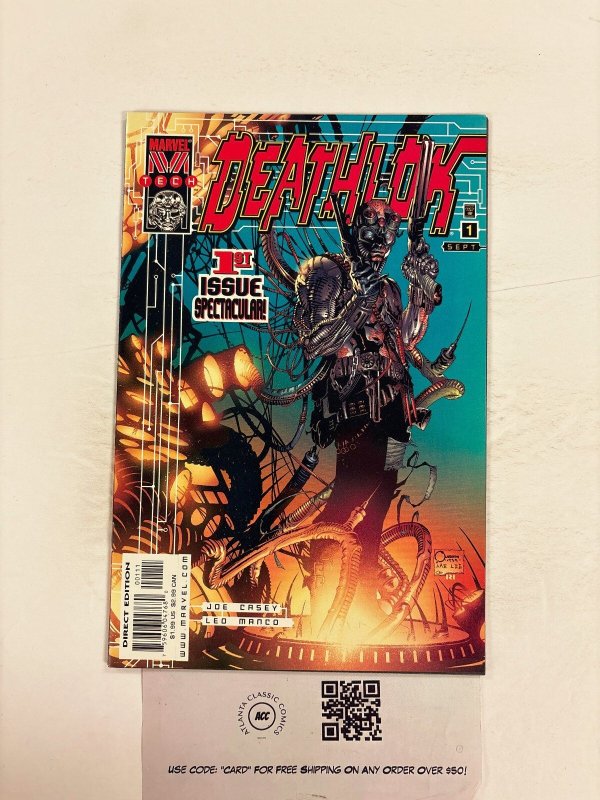 Deathlok #1 (Marvel Comics), raw comic book in NM condition — front cover