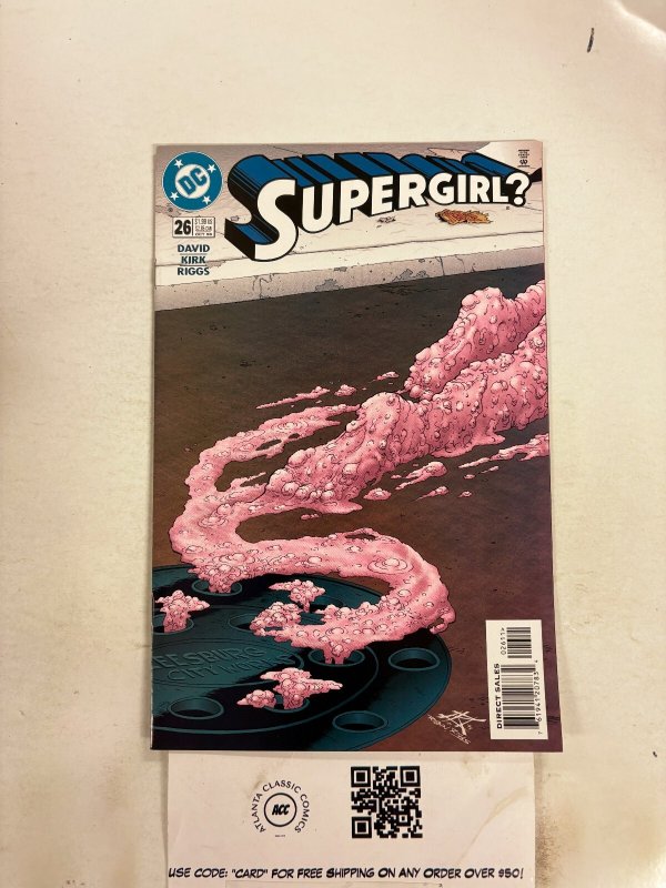 Supergirl #25 (DC Comics), raw comic book in NM condition — front cover