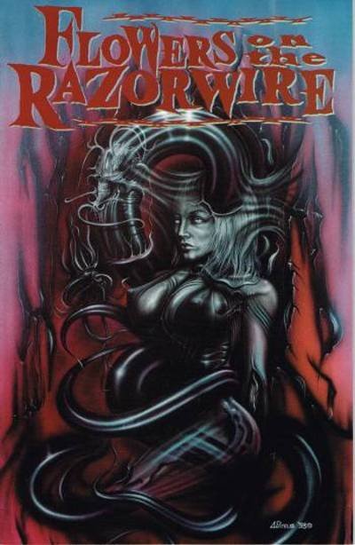 Flowers on the Razorwire #1 (1994), raw, ungraded comic book — front cover