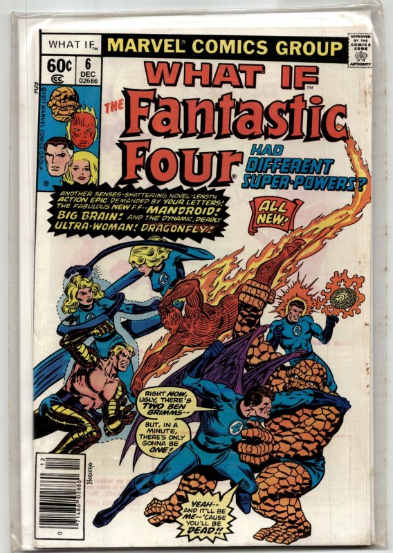 What If? #6 (Marvel Comics, 1977), raw, ungraded comic book — front cover
