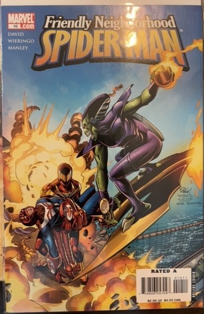 Friendly Neighborhood Spider-Man #10 (Marvel Comics, 2006), raw, ungraded comic book — front cover