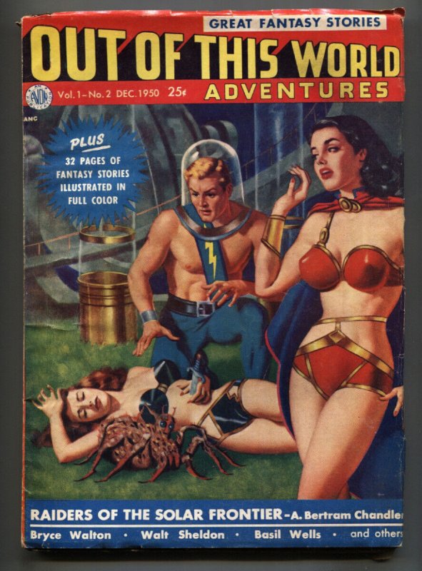 Out of This World Adventures #2, raw, ungraded comic book — front cover