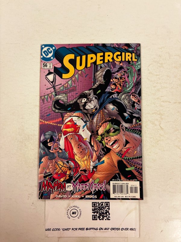 Supergirl #56 (DC Comics), raw comic book in NM condition — front cover