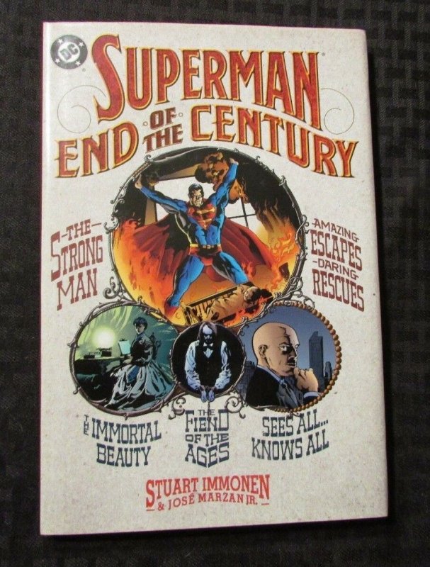 2000 Superman End of the Century Hc/dj Nm/vf+ Stuart Immonen (2000), raw comic book in NM condition — front cover