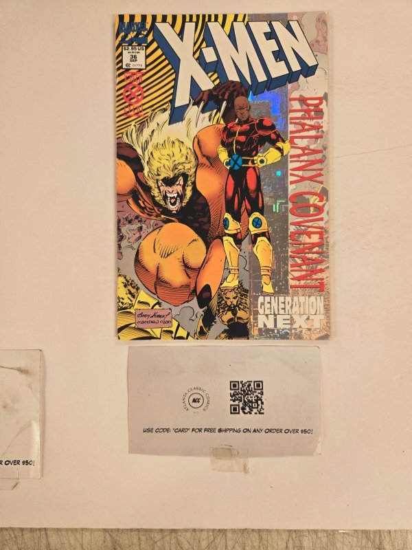 X-Men #36 (Marvel Comics, 1994), raw comic book in NM condition — front cover