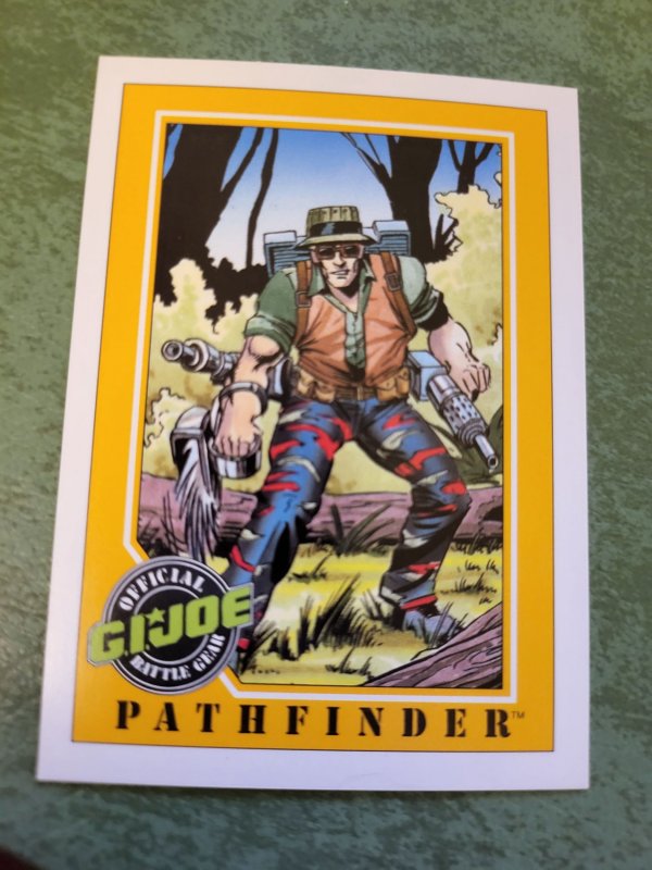1991 Impel G.I. Joe Trading Card #73 (1991), raw, ungraded comic book — front cover