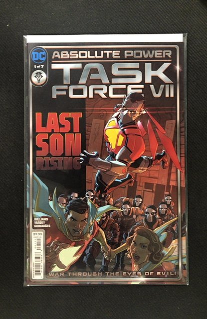 Absolute Power: Task Force VII #1 (2024), raw, ungraded comic book — front cover
