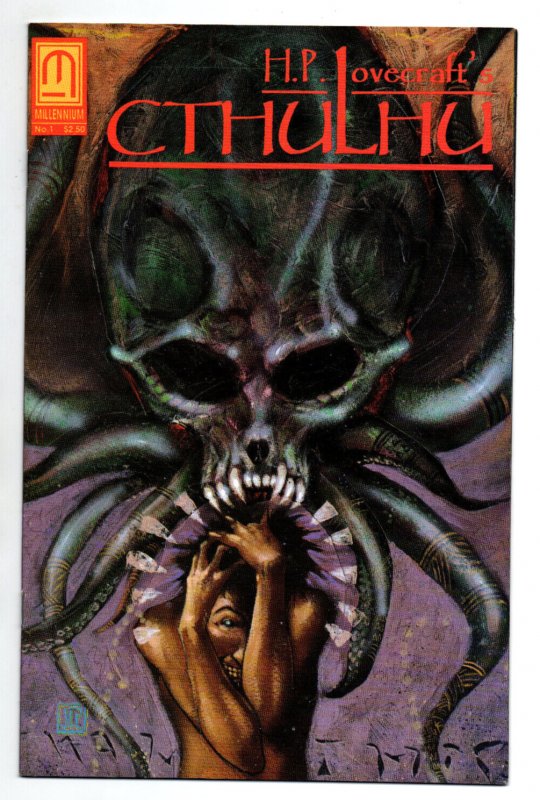 HP Lovecraft #1 (1991), raw comic book in NM condition — front cover