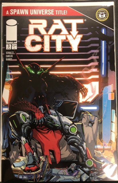 Rat City #3 (2024), raw, ungraded comic book — front cover