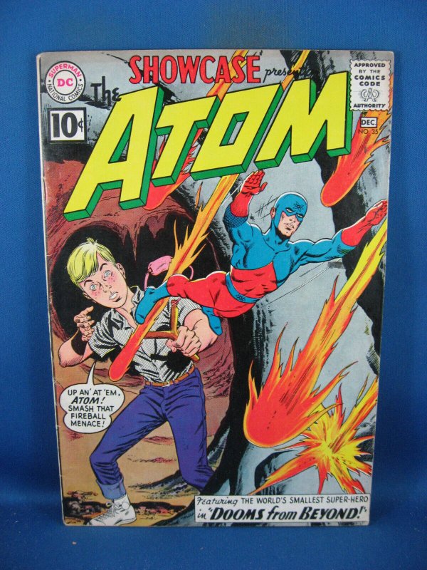 Showcase #35 (DC Comics, 1961), raw, ungraded comic book — front cover
