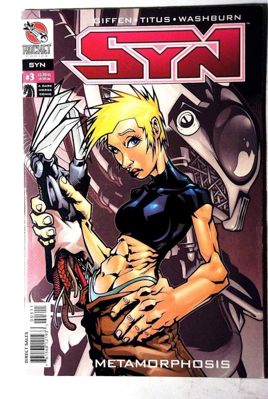 Syn #3 (Dark Horse Comics, 2003), raw, ungraded comic book — front cover
