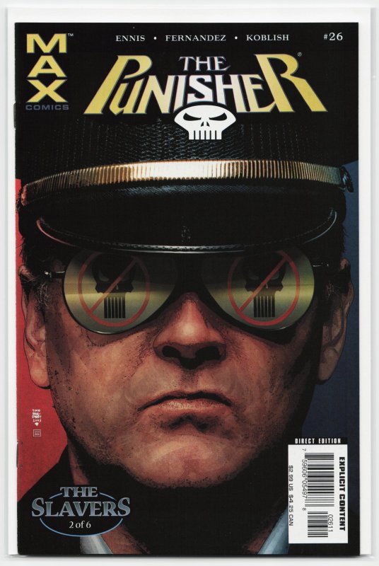 The Punisher #26 (Marvel Comics, 2005), raw, ungraded comic book — front cover