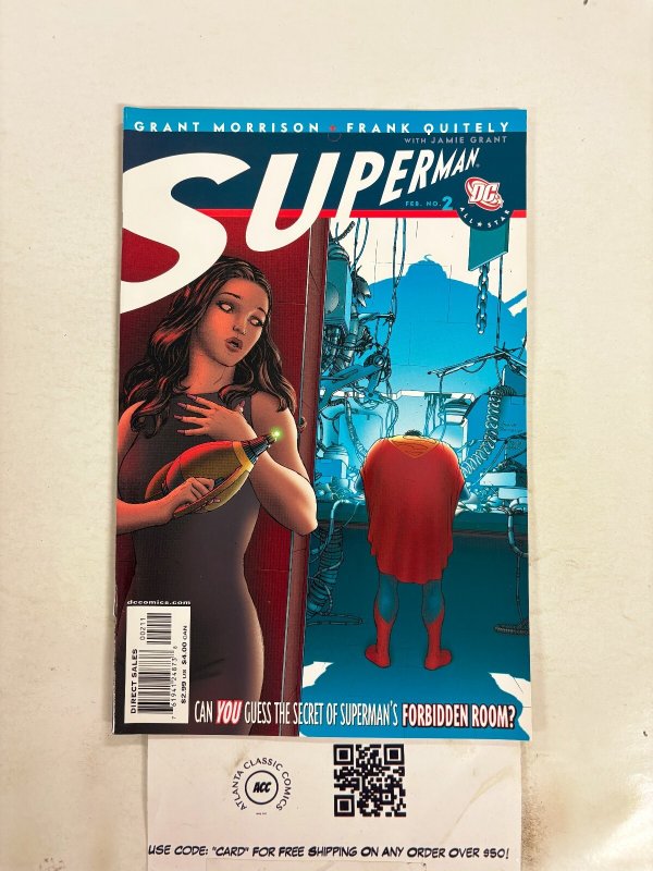 Allstar Superman #2 (DC Comics), raw comic book in NM condition — front cover