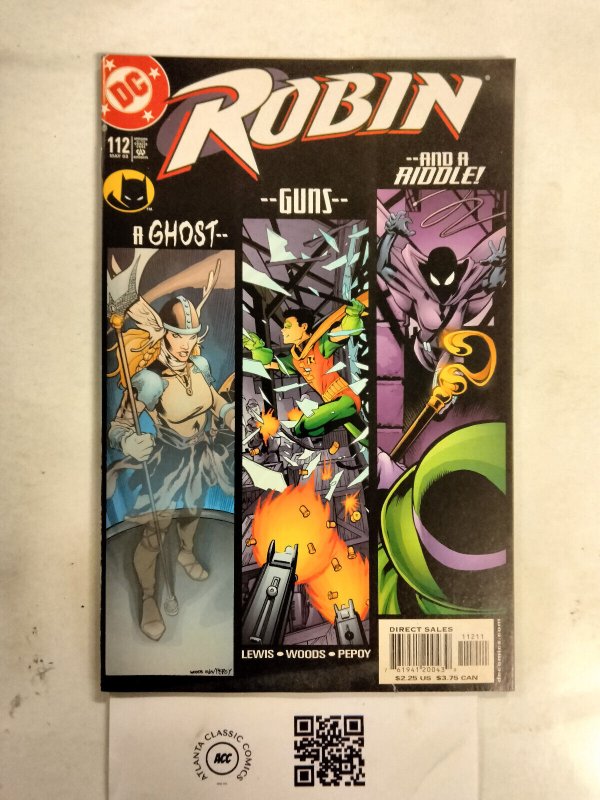 Robin #112 (DC Comics), raw comic book in NM condition — front cover