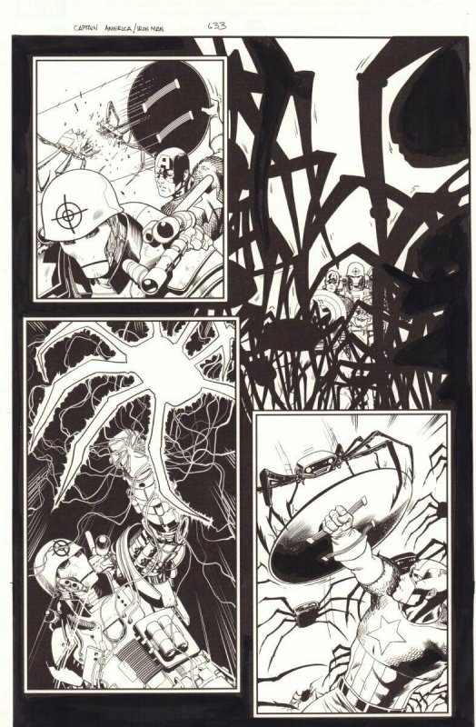 Captain America and Iron Man #633, raw, ungraded comic book — front cover