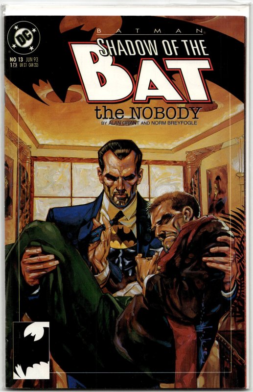 Batman: Shadow of the Bat #13 (DC Comics, 1993), raw, ungraded comic book — front cover