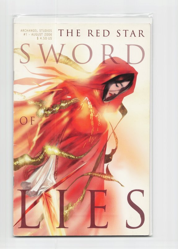 The Red Star: Sword of Lies #1 (2006), raw, ungraded comic book — front cover