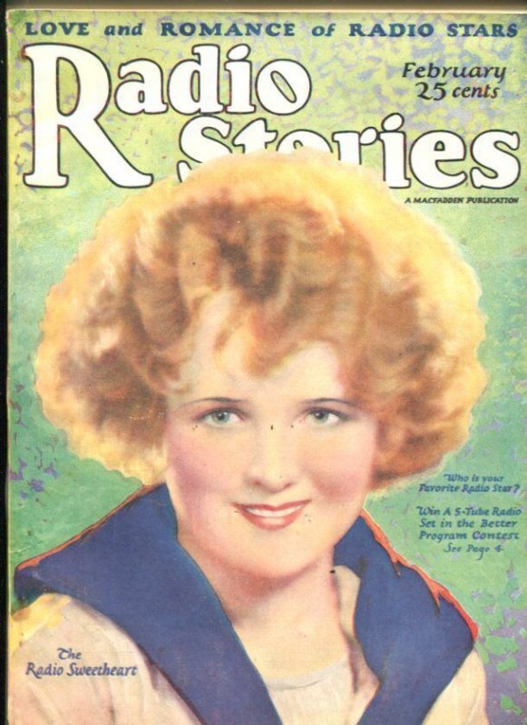 Pulp: Radio Stories #5-03/195-Love-Romance-Rust STAPLES-CLASSIC-vf Minus, raw, ungraded comic book — front cover